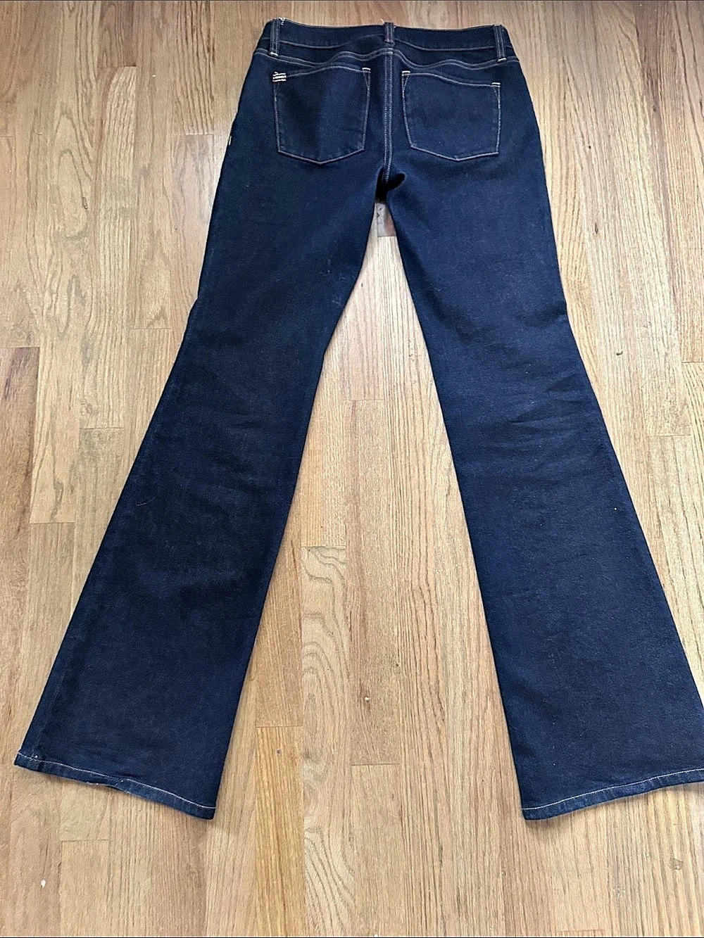 Alice + Olivia Bootcut Jeans in Blue Waist 26